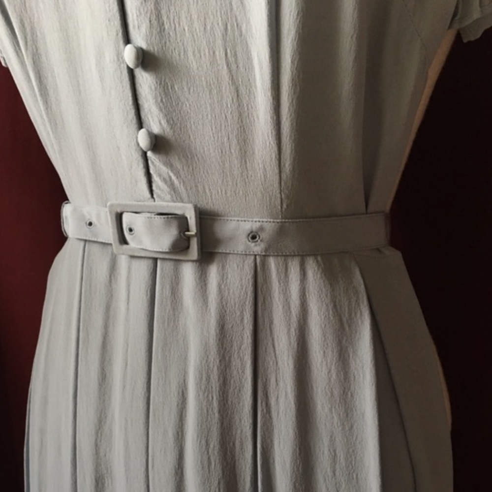 Anthropologie (Lil) Victorian Lace Silk Dress - Picture 3 of 6